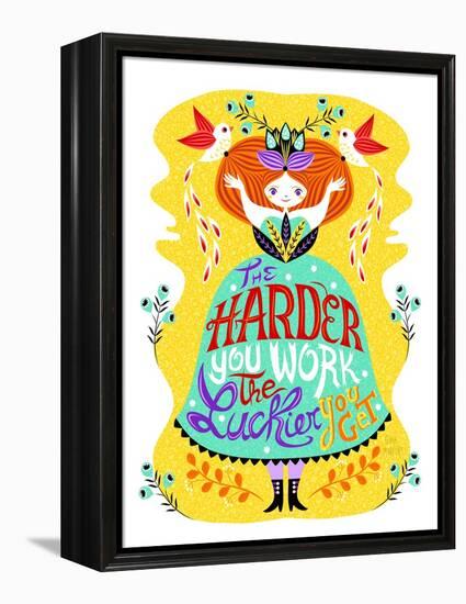 Hard Work-Gaia Marfurt-Framed Premier Image Canvas