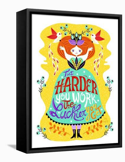 Hard Work-Gaia Marfurt-Framed Premier Image Canvas