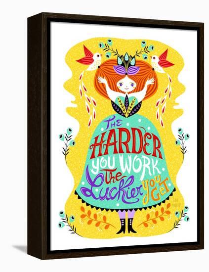 Hard Work-Gaia Marfurt-Framed Premier Image Canvas