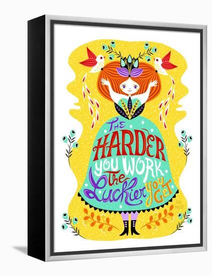 Hard Work-Gaia Marfurt-Framed Premier Image Canvas