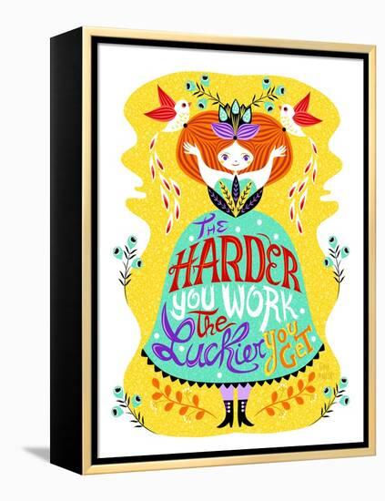 Hard Work-Gaia Marfurt-Framed Premier Image Canvas