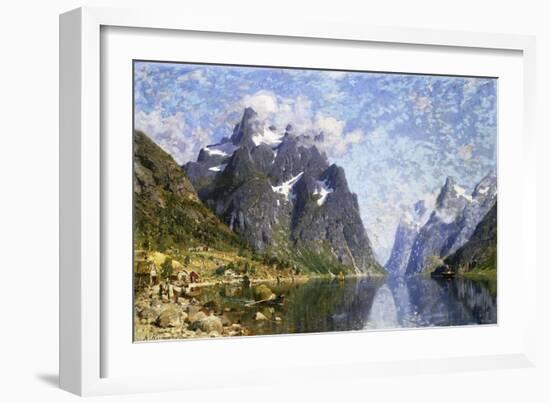 Hardanger Fjord, Norway-Normann Adelsteen-Framed Giclee Print