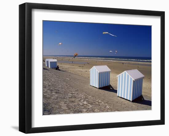 Hardelot Plage, Near Boulogne, Pas-De-Calais, France-David Hughes-Framed Photographic Print