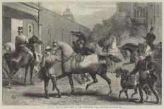 Arrivals for the Horse Show at the Agricultural Hall, Islington-Harden Sidney Melville-Giclee Print