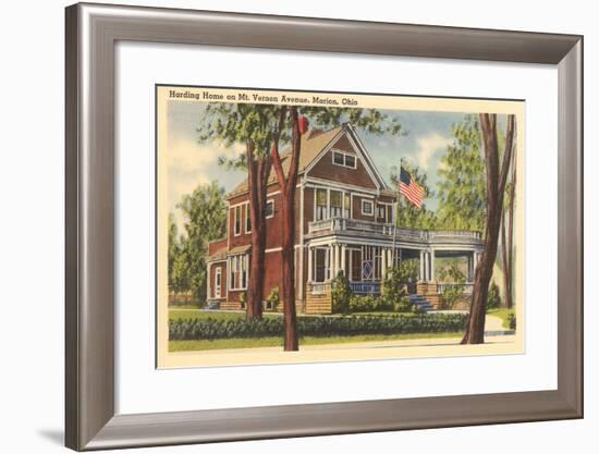 Harding Home, Marion-null-Framed Art Print