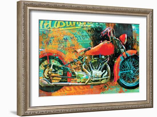 Hardtail Tangerine-Porter Hastings-Framed Art Print