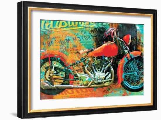 Hardtail Tangerine-Porter Hastings-Framed Art Print