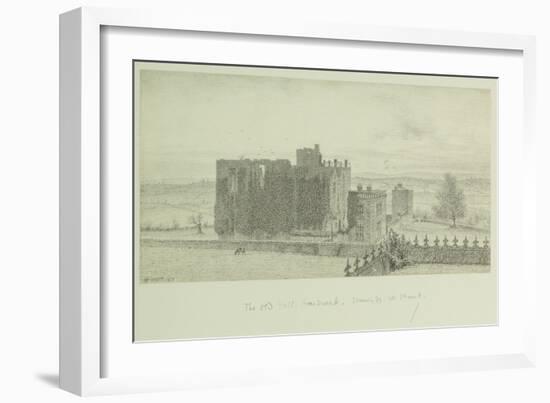 Hardwick Old Hall, 1828-William Henry Hunt-Framed Giclee Print