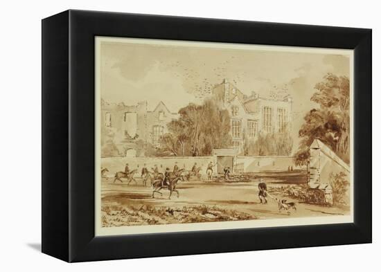 Hardwick Old Hall-William Henry Hunt-Framed Premier Image Canvas