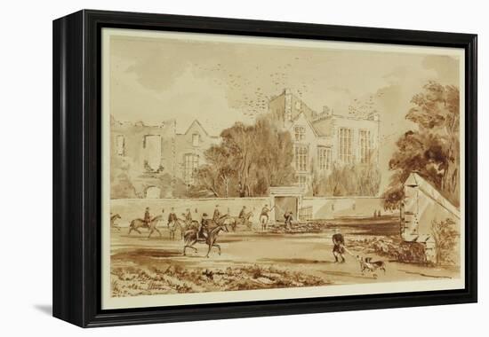 Hardwick Old Hall-William Henry Hunt-Framed Premier Image Canvas