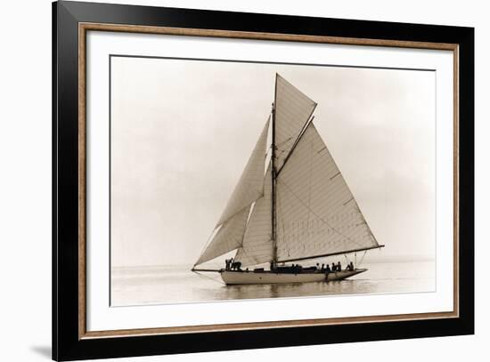 Hardy Becalmed-Ben Wood-Framed Giclee Print