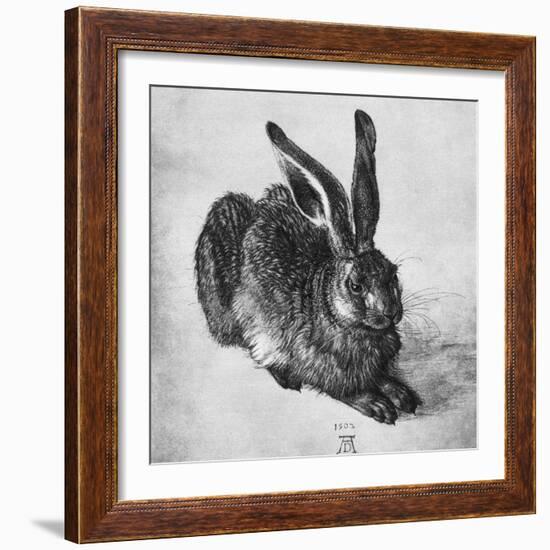 Hare, 1502-Albrecht Durer-Framed Giclee Print