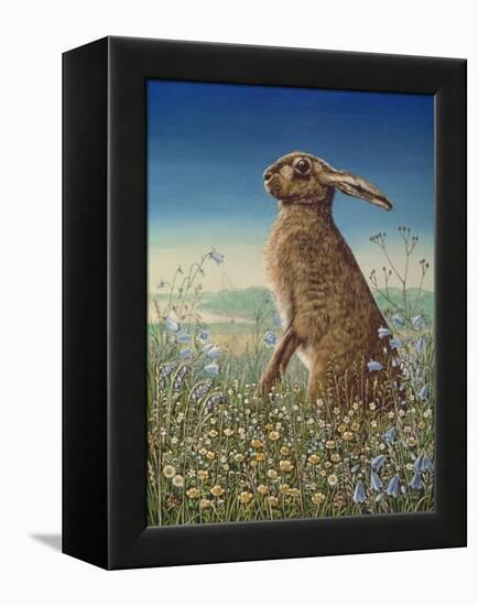 Hare, 1984-Frances Broomfield-Framed Premier Image Canvas