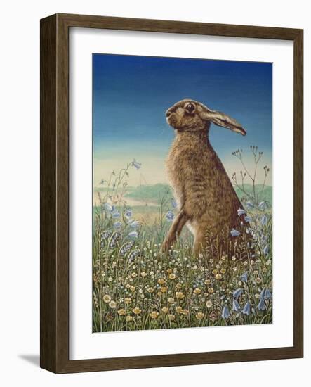 Hare, 1984-Frances Broomfield-Framed Giclee Print