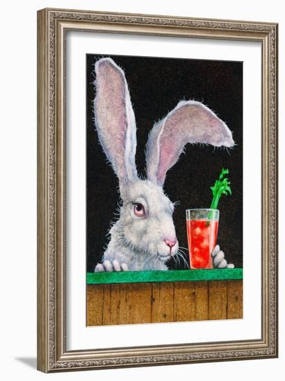 Hare of the Dog-Will Bullas-Framed Giclee Print