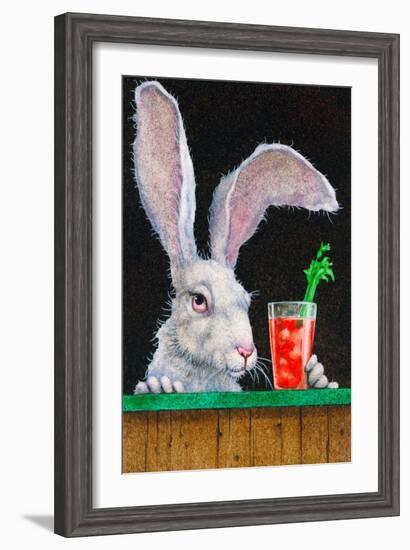 Hare of the Dog-Will Bullas-Framed Giclee Print