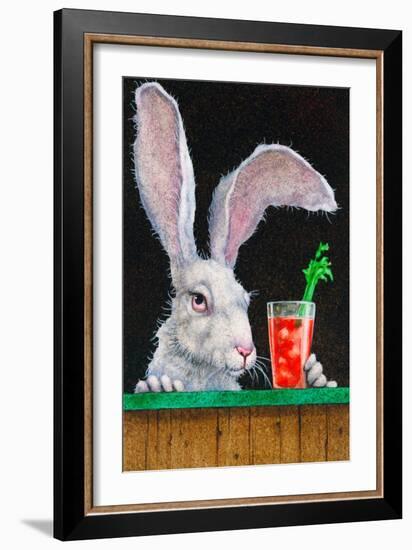 Hare of the Dog-Will Bullas-Framed Giclee Print