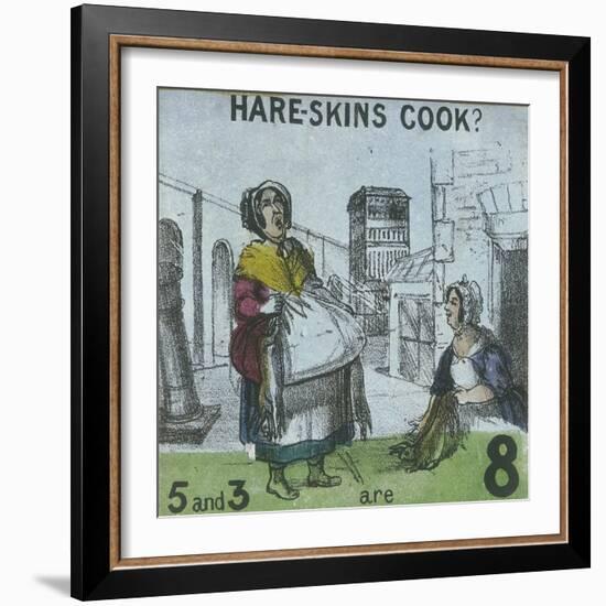 Hare-Skins Cook?, Cries of London, C1840-TH Jones-Framed Giclee Print