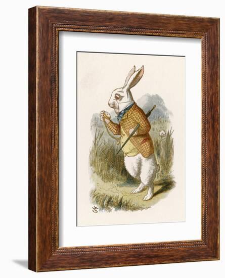 Hare-null-Framed Art Print