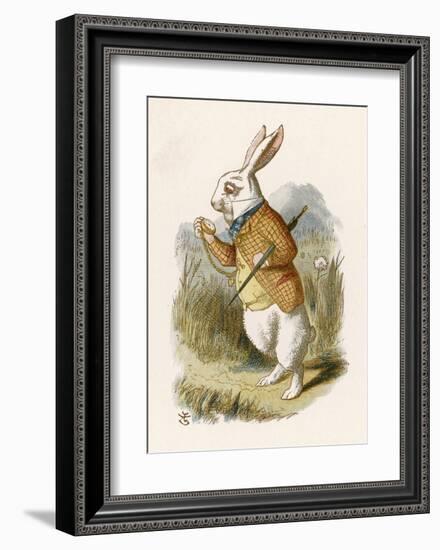 Hare-null-Framed Art Print