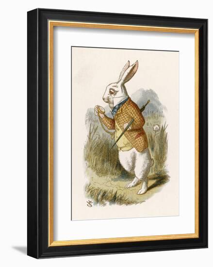 Hare-null-Framed Art Print