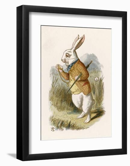Hare--Framed Art Print