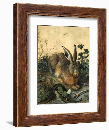 Hare-Hans Hoffmann-Framed Giclee Print