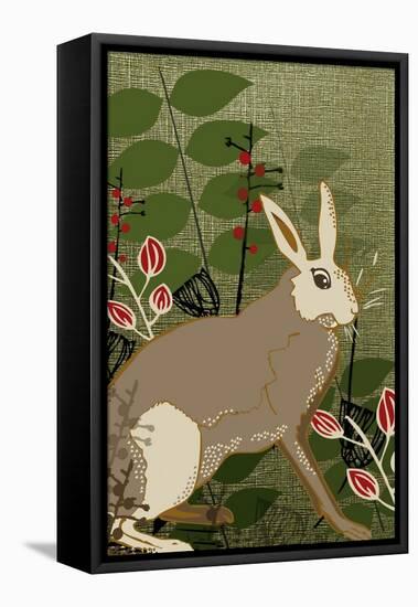 Hare-Rocket 68-Framed Premier Image Canvas