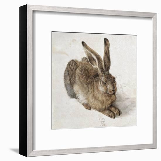 Hare-Albrecht Dürer-Framed Art Print