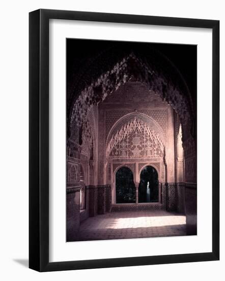 Harem Quarters of the Alhambra-Dmitri Kessel-Framed Photographic Print
