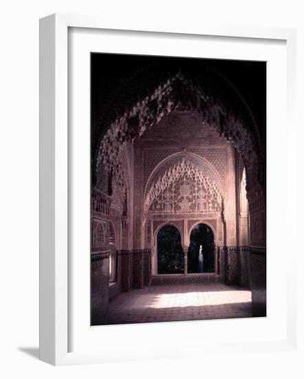 Harem Quarters of the Alhambra-Dmitri Kessel-Framed Photographic Print