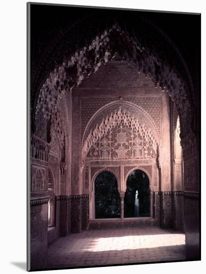 Harem Quarters of the Alhambra-Dmitri Kessel-Mounted Photographic Print