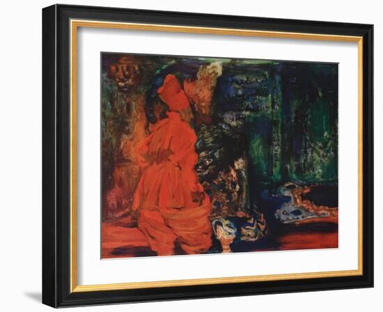 Harem's Secret (Ballet Scheharazade by N. Rimsky-Korsako), C. 1910-Léon Bakst-Framed Giclee Print