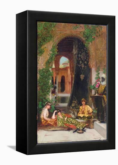 Harem Women-Jean Joseph Benjamin Constant-Framed Premier Image Canvas