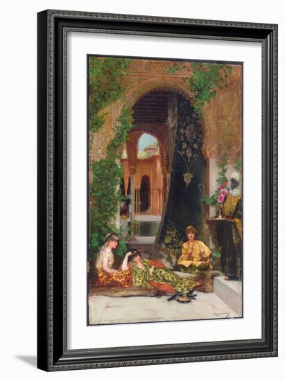 Harem Women-Jean Joseph Benjamin Constant-Framed Giclee Print