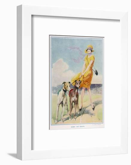 Hares and Graces by Harry Woolley-null-Framed Photographic Print