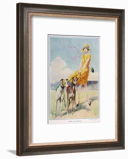 Hares and Graces by Harry Woolley-null-Framed Photographic Print