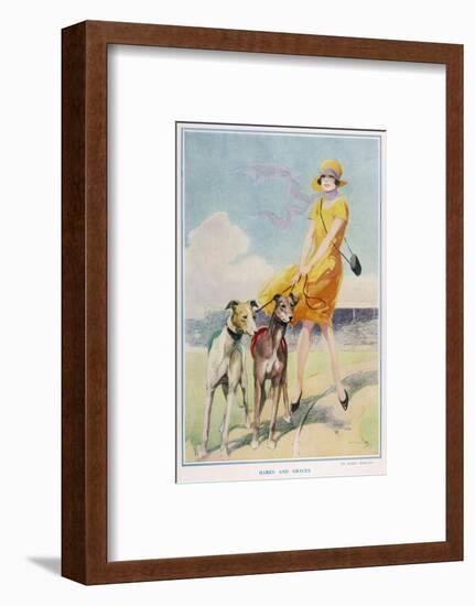 Hares and Graces by Harry Woolley-null-Framed Photographic Print