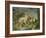 Hares and Leverets in a Rocky Lair-Johann Wenzel Peter-Framed Giclee Print