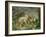 Hares and Leverets in a Rocky Lair-Johann Wenzel Peter-Framed Giclee Print