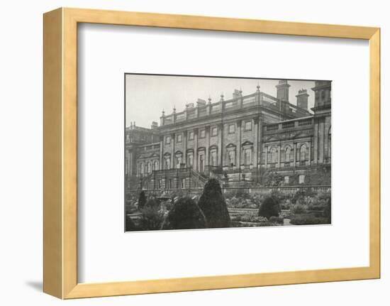 'Harewood House, the residence of the Rt. Hon. The Earl of Harewood', c1913-Unknown-Framed Photographic Print