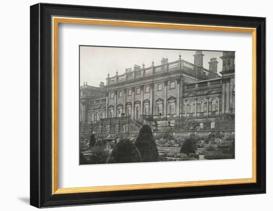 'Harewood House, the residence of the Rt. Hon. The Earl of Harewood', c1913-Unknown-Framed Photographic Print