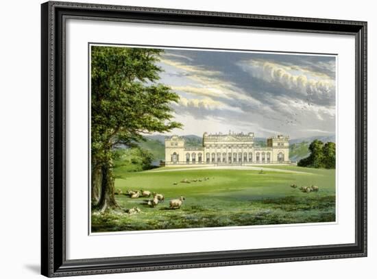 Harewood House, Yorkshire, Home of the Earl of Harewood, C1880-AF Lydon-Framed Giclee Print