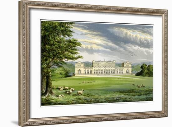 Harewood House, Yorkshire, Home of the Earl of Harewood, C1880-AF Lydon-Framed Giclee Print