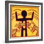 Haring - Untitled October 1982 Private Collection-Keith Haring-Framed Giclee Print