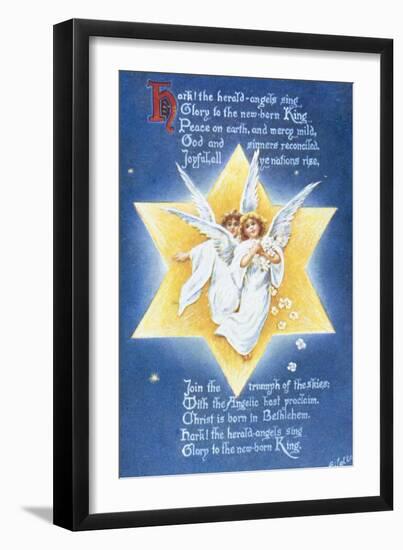 Hark! the Herald Angels Sing-null-Framed Giclee Print