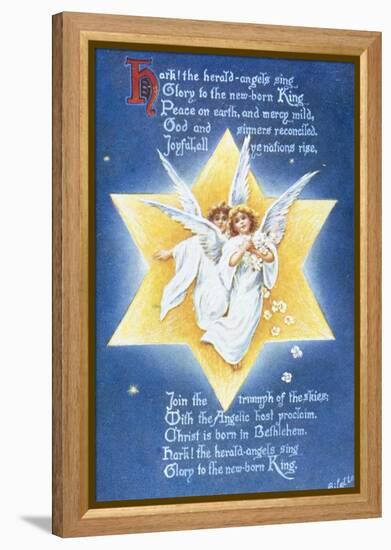 Hark! the Herald Angels Sing-null-Framed Premier Image Canvas