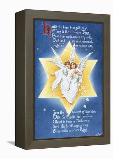 Hark! the Herald Angels Sing-null-Framed Premier Image Canvas