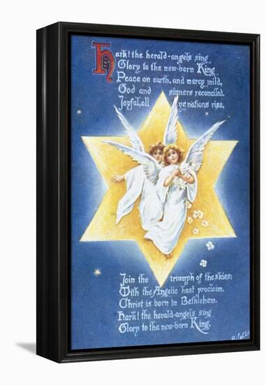 Hark! the Herald Angels Sing-null-Framed Premier Image Canvas