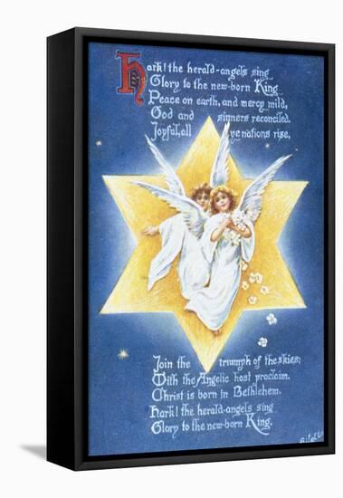 Hark! the Herald Angels Sing-null-Framed Premier Image Canvas